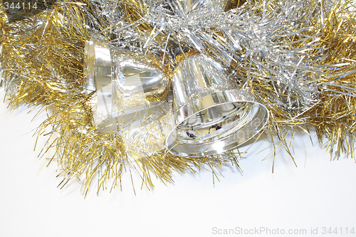 Image of bells and tinsel