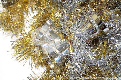 Image of bells and tinsel