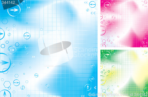 Image of arrow grid