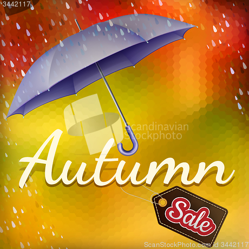 Image of Autumn sales. EPS 10