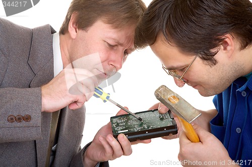 Image of Repairing the disk