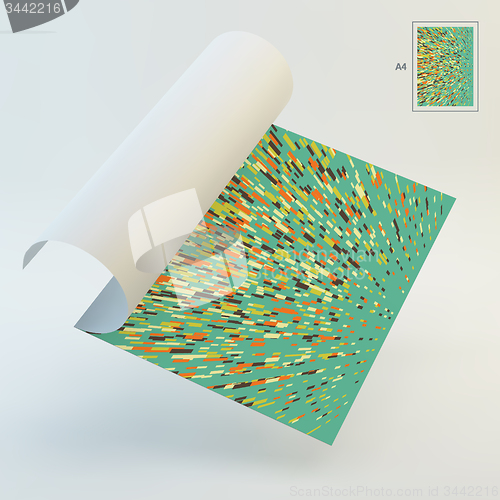 Image of Abstract Background. Vector Illustration. 