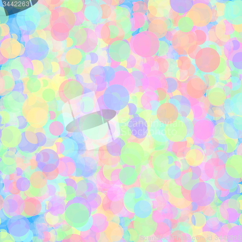 Image of Background with abstract colorful circles