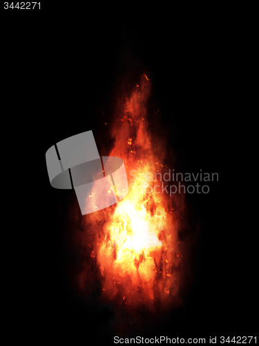 Image of fire texture