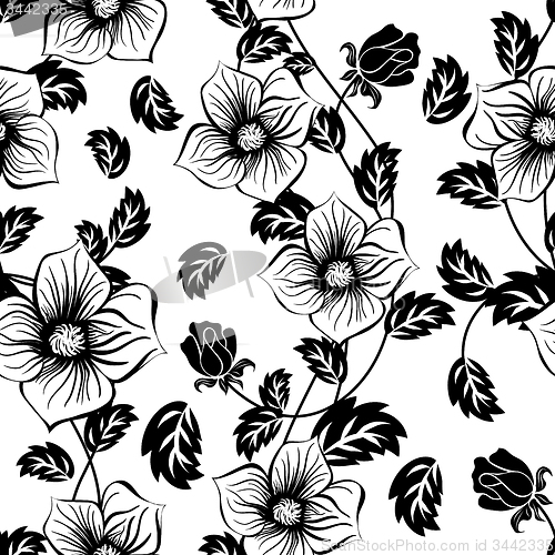Image of Seamless Floral Pattern