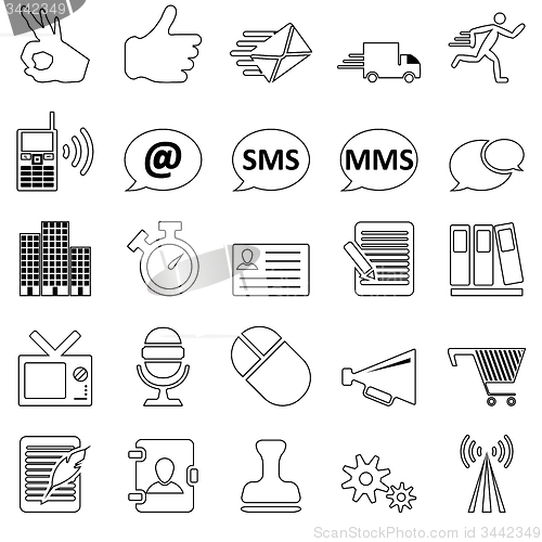 Image of Office  Icon Set