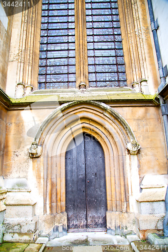 Image of weinstmister  abbey in london  and marble antique  wall