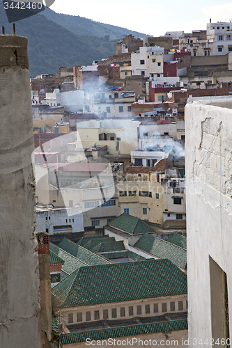 Image of constructions   in the       village     and  history
