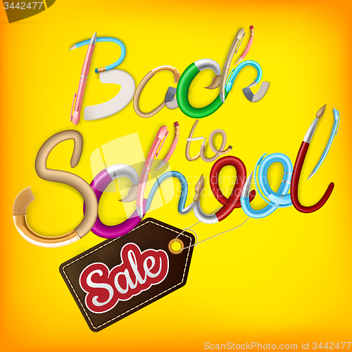 Image of School marketing background. EPS 10