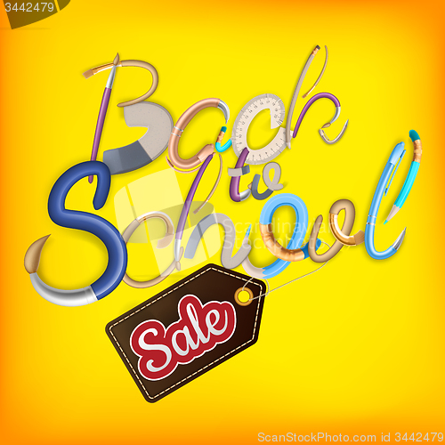 Image of School marketing background. EPS 10