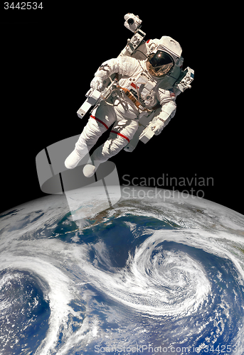 Image of Astronaut in outer space