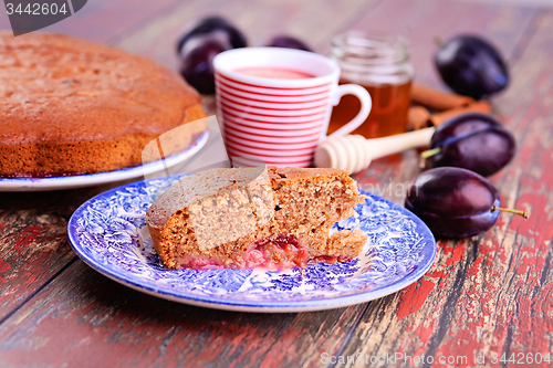 Image of plum cake