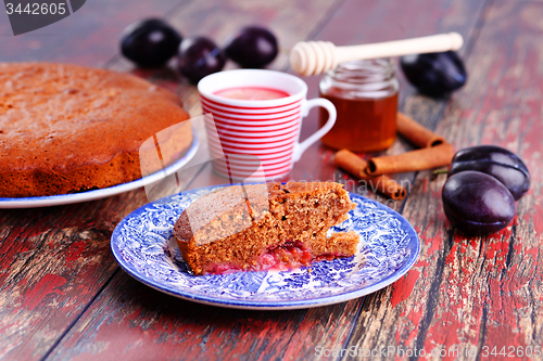 Image of plum cake