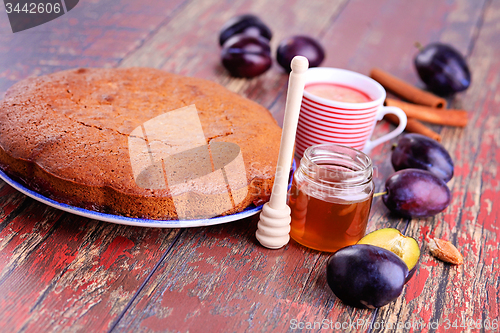 Image of plum cake