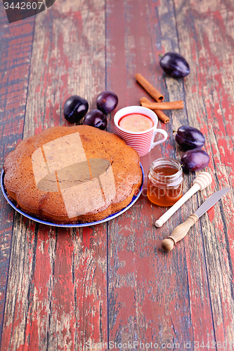 Image of plum cake