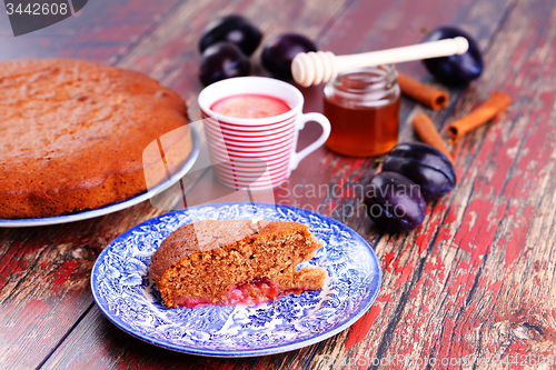 Image of plum cake