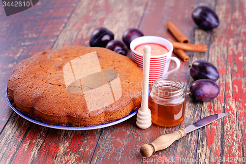 Image of plum cake