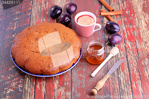 Image of plum cake