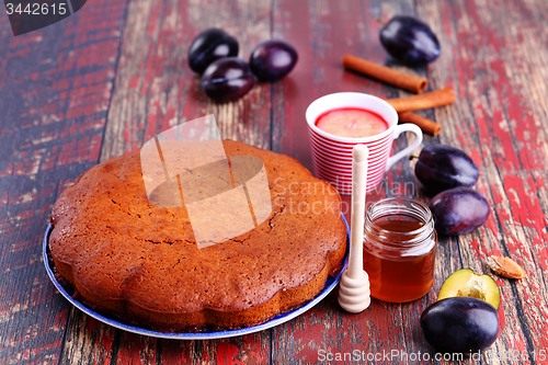 Image of plum cake