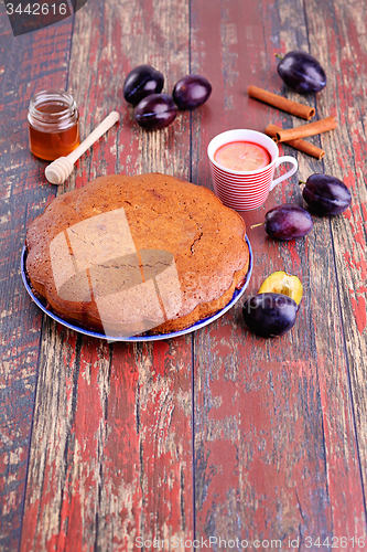 Image of plum cake