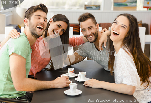 Image of A coffee with friends