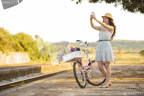 Image of Me and my bike on a selfie