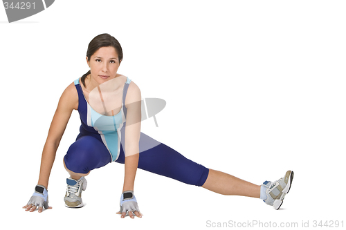 Image of Stretching position