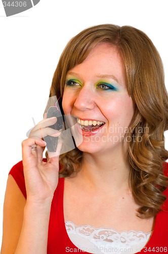 Image of Woman on Phone