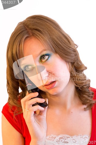 Image of Woman on Phone