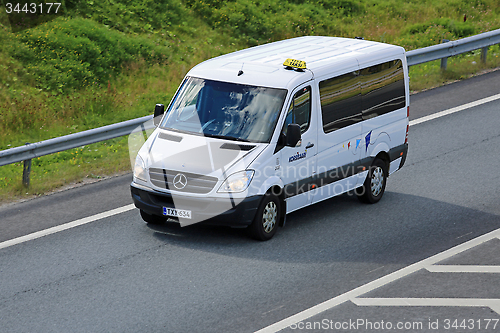 Image of Mercedes-Benz Sprinter Minibus on the Motorway