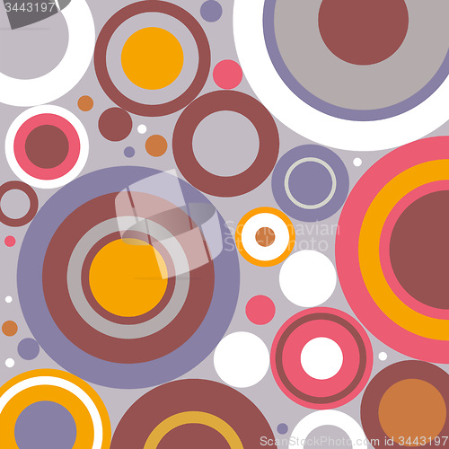 Image of retro circles