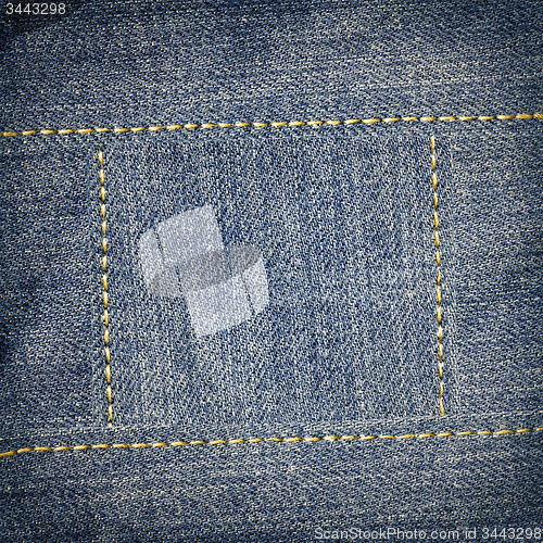 Image of Jeans texture with seams