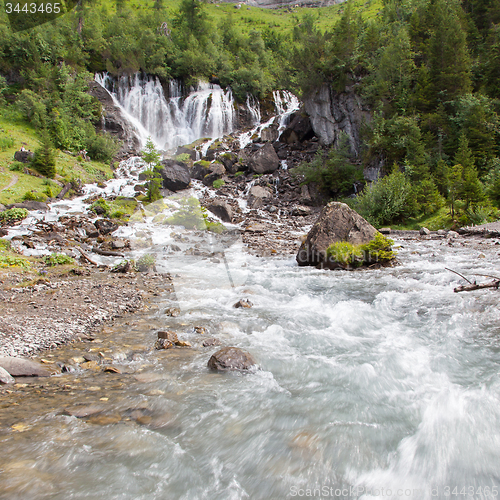 Image of Waterfall in the forest