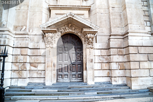 Image of st paul cathedral in london england old  