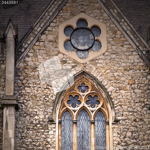 Image of in notting hill england europe old construction and    history