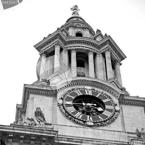 Image of st paul cathedral in london england old construction and religio