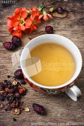 Image of Cup of aromatic tea