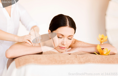 Image of woman in spa