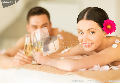 Image of couple in spa