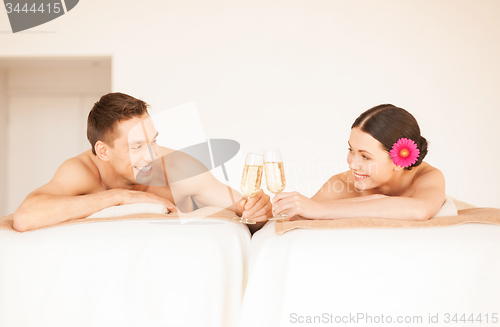 Image of couple in spa