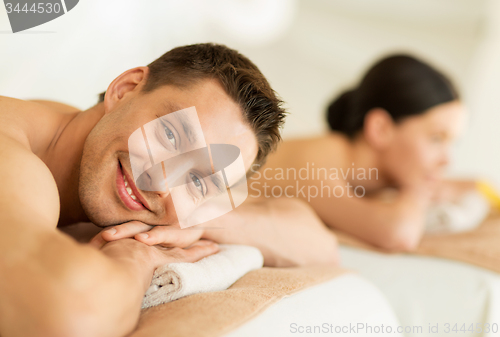 Image of couple in spa