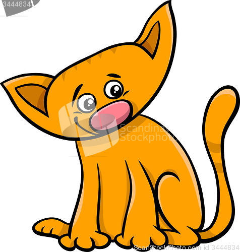 Image of cat or kitten cartoon character