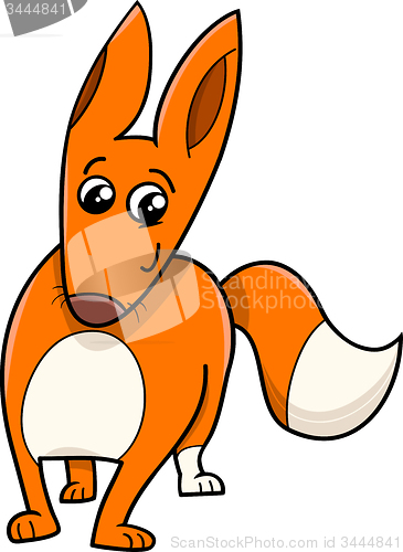Image of fox cartoon animal character