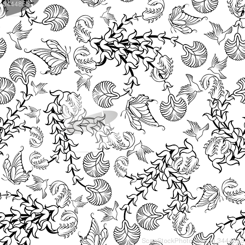 Image of Seamless Floral Pattern