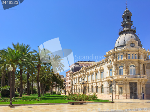 Image of City hall of Cartagena in Spain