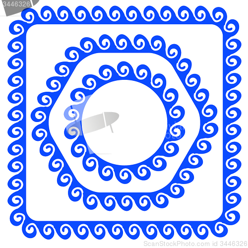 Image of Blue Frames