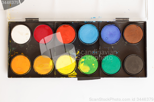 Image of Box of paints