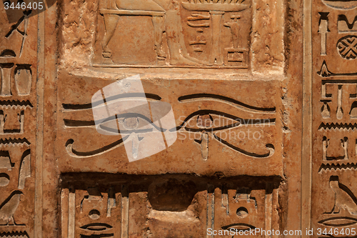 Image of Hieroglyphic detail