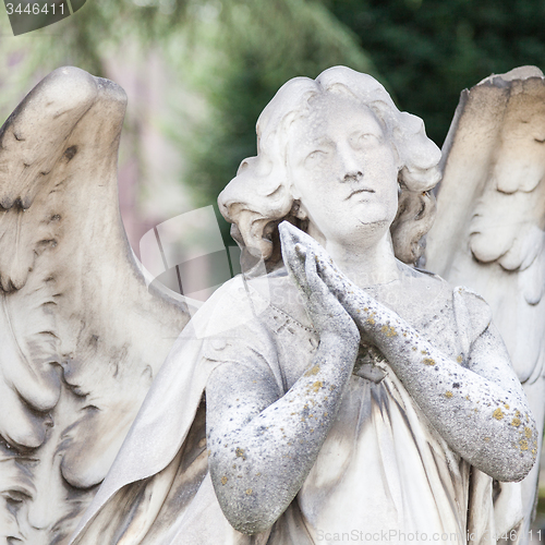 Image of Old Cemetery statue