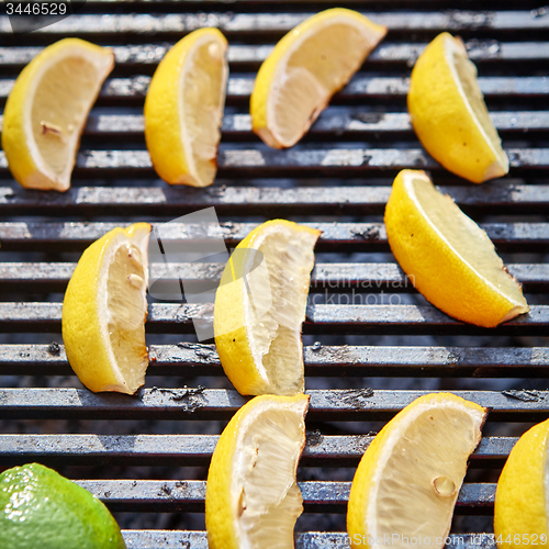 Image of lemons grilled